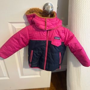 Kids Patagonia Reversible Tribbles Hoody.